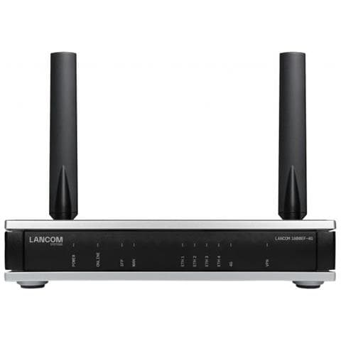 Systems 62164 Router Cablato Gigabit Ethernet Nero, Grigio - Foto 1
