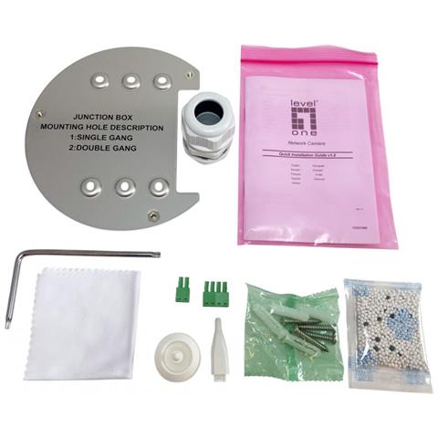 FCS-3616 telecamera di sorveglianza Cupola Telecamera di sicurezza CCTV Interno e esterno 3200 x 1800 Pixel Soffitto - Foto 2