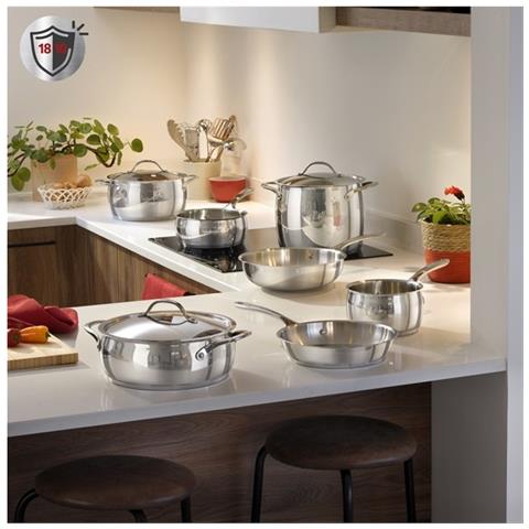 Pentola In Acciaio Inox 16 Cm - 011108032318 - Foto 4