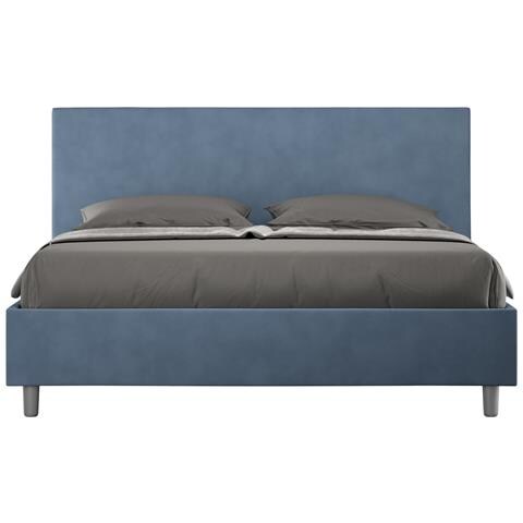 Letto Adele 170x190 Rete E Contenitore Blu - Foto 1
