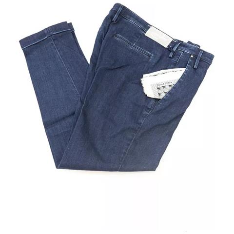 Jeans E Pantaloni In Cotone Blu - W27 - Foto 1