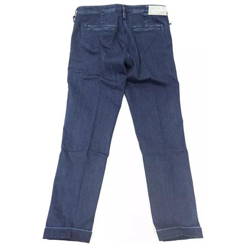 Jeans E Pantaloni In Cotone Blu - W27 - Foto 3