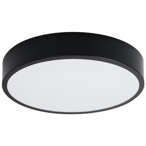 Lampada A Soffitto Onyx 40 Nero Led 3000k Sl. 1244 - Minimalista Lampade Da Soffitto Nero 6x40x40 Cm - Foto 1