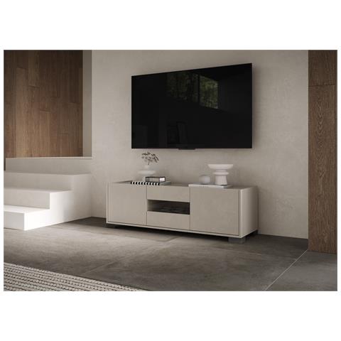 Porta Tv 3 Ante 130x40x40 Cm Riflesso Cashmere - Foto 2