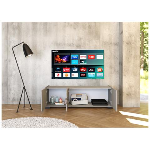 Porta Tv 3 Ante 130x40x40 Cm Riflesso Cashmere - Foto 5