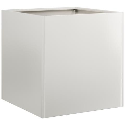 Fioriera 40x40x40 Cm In Acciaio Inox - Foto 2