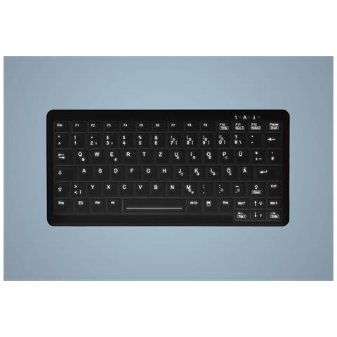 Tastiera Cablato AK-CB4110F-U1-B/GE  (Layout Tedesco) Colore Nero - Foto 1