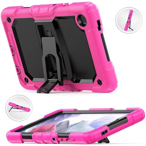 Custodia Per Samsung Galaxy Tab A7 Lite 8.7"" Antiurto Con Supporto Rosa - Foto 2