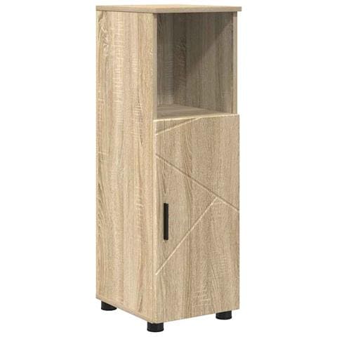 Mobile da Bagno rovere sonoma 30 x 35 x 95 cm Legno multistrato - Foto 1