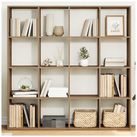 Libreria Rovere Artigianale 102x29x143 cm in Legno Multistrato - Foto 2