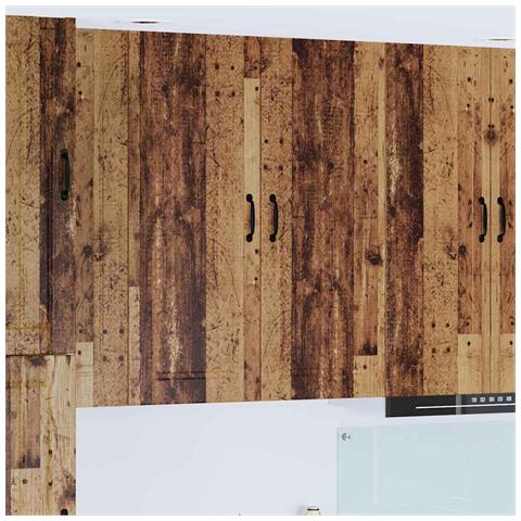 Pensile cucina Legno vecchio 40 x 31 x 100 cm Legno multistrato - Foto 2