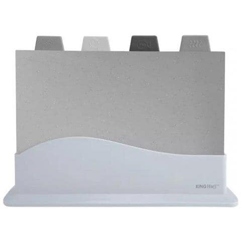 Set di taglieri colorati KH-1743 con supporto - Foto 1