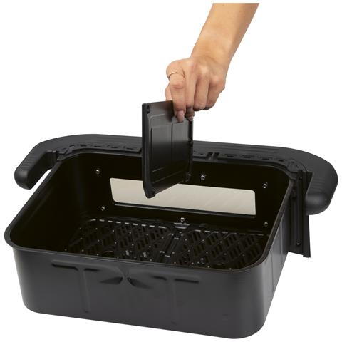 PC-FR 1313 H Doppia 10 L Indipendente 2400 W Friggitrice ad aria calda Nero, Acciaio inox - Foto 2