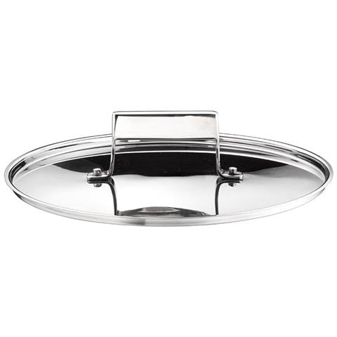 Coperchio in acciaio 24 cm - Cucina professionale anche a casa - Made in Italy - Foto 1