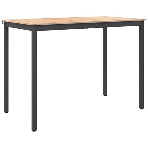 Tavolo da bar Naturale 110 x 55 x 105 cm Pino massello - Foto 1