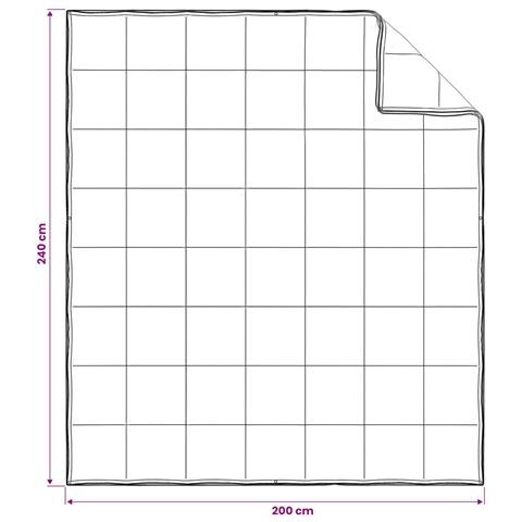 Piumone Beige 200 x 240 cm Fibra di kapok - Foto 9