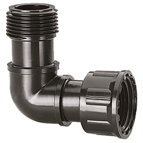 Connettore Rapido per Tubo 90° Nera TRE90807 - Foto 1