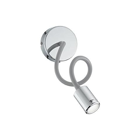 Lampada Da Parete Focus Ap1 Cromo Max 1 X 3w Led - 240v - Foto 2