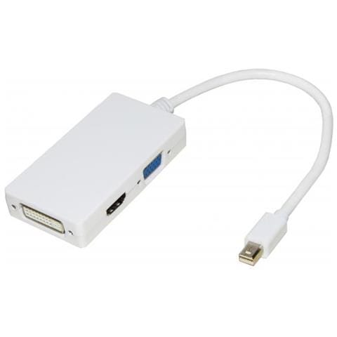 Adattatore Mini Displayport Maschio A Dvi+hdmi+vga Femmina - Foto 1