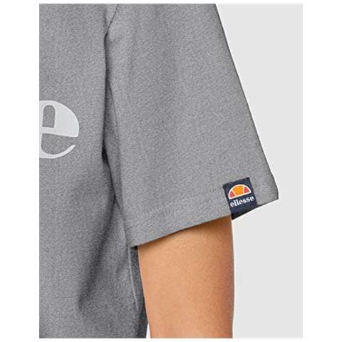 Ellesse Albany Maglietta Da Donna, Donna, Maglietta, Sgs03237, Grigio (grigio Chiaro), 40 - Foto 4