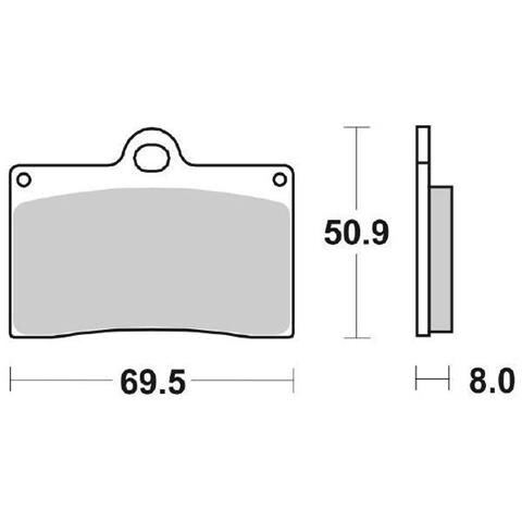Pastiglie Freno Anteriore Racing 566dc - Foto 1