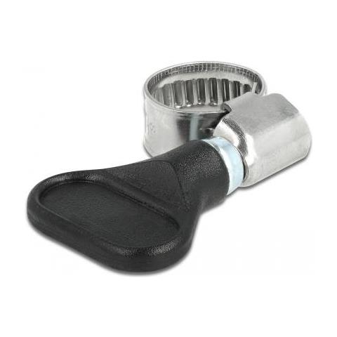 19510 Fascetta Per Manichetta Nero Butterfly Clamp - Foto 1