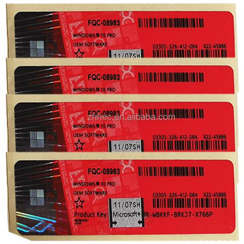 Windows 1o Professional Sticker Coa Con Key Originale - Foto 1