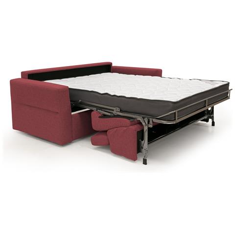 Avalon Divano Letto Alto 18 Cm. Smacchiabile T03 Rosso - Foto 2