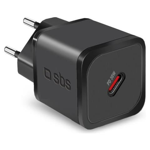 TETRGAN1C30W Caricabatterie per dispositivi mobili Cuffie, Computer portatile, Smartphone, Orologio intelligente, Tablet Nero AC Ricarica rapida Interno - Foto 1