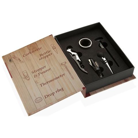 Set Di Accessori Per Il Vino Legno 5 X 20 X 14,5 Cm - Foto 1