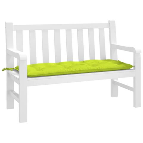 Cuscino Per Panca Verde Brillante 120x50x7 Cm In Tessuto Oxford - Foto 1