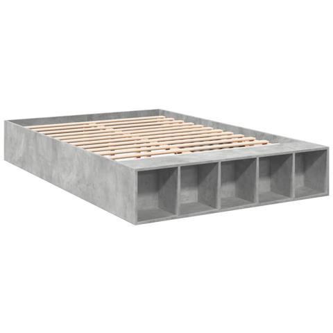Giroletto Grigio Cemento 135x190 Cm In Legno Multistrato - Foto 3