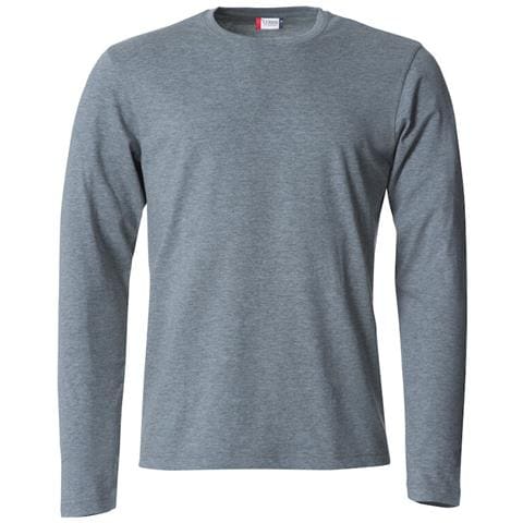 Basic-t L /s Grigio Melan Xl - Foto 1