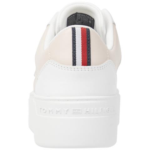 Platform Court Sneaker White Whimsy Pink Sneakers Pelle Scarpe Donna Bianco Eu 41, Fw0fw07910 0lb - Foto 3