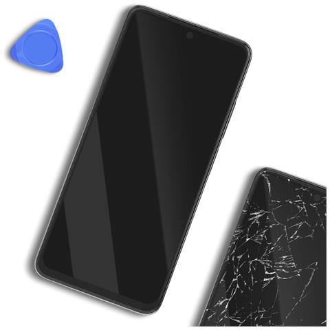 Lcd + Frame Magic 6 Lite 5g Con Telaio E Batteria Originali, Nero - Foto 4