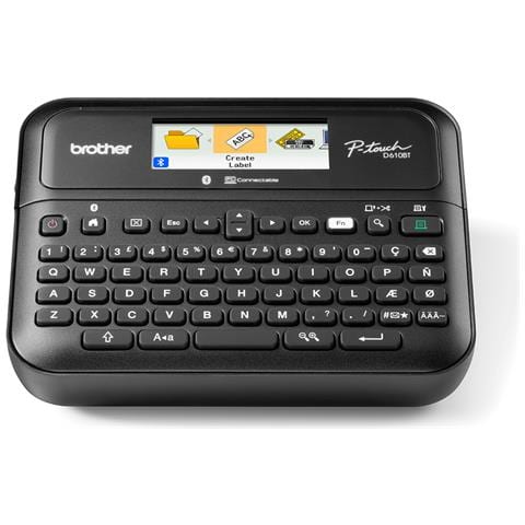 PT-D610BTVP stampante per etichette (CD) Trasferimento termico 180 x 360 DPI 30 mm /s Con cavo e senza cavo TZe Bluetooth - Foto 1