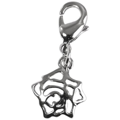 Funny - Charms Rosa 11mm, Con Moschettone - Foto 1