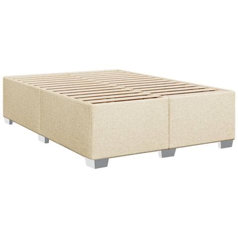 Giroletto Senza Materasso Crema 140x190 Cm In Tessuto - Foto 3