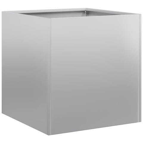 Fioriera 40x40x40 Cm In Acciaio Zincato - Foto 2