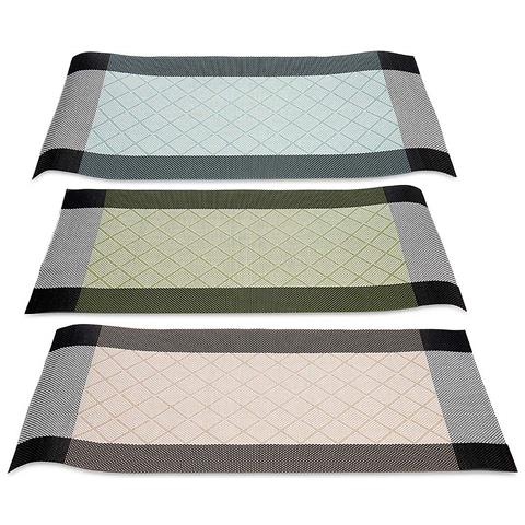 Set Di 3 Sottobicchieri 30x45 Cm. Colori Assortiti. - Foto 1