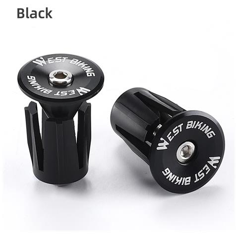 Tappi Terminali Per Manubrio Bici In Lega Di Alluminio Con Chiave Inglese Black - Foto 3