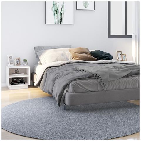 Lusso Casadino -  Comodini Bianchi 2 Pz 40x34x40 Cm In Legno Massello Di Pino - Foto 8