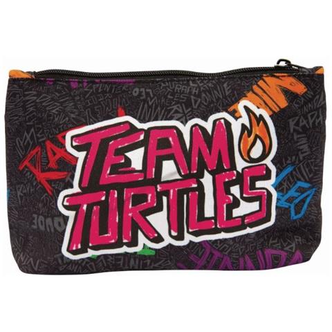 Astuccio Turtles maxi bustina con 2 zip - Foto 3