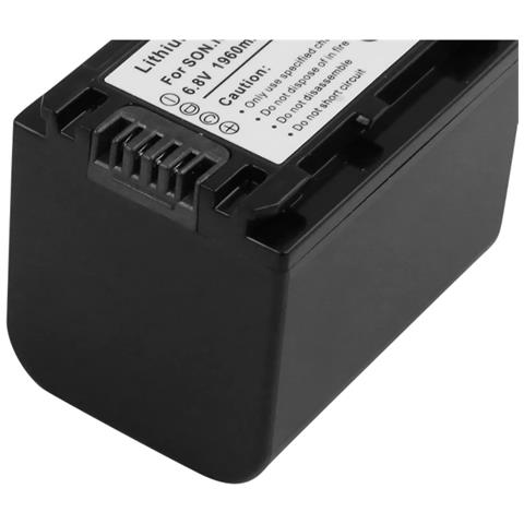 Batteria Per Videocamera Sony Np-fv70 Li-ion 6.8v 1960mah 13.3wh - Foto 2