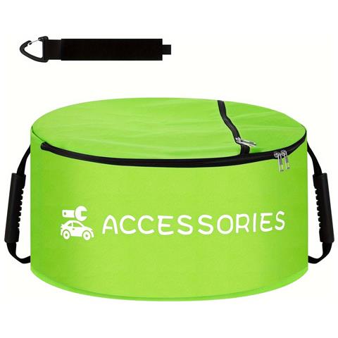 Borsa Porta Attrezzi Per Riparazioni Camper E Campeggio In Tessuto Oxford 600d Verde, Custodia Protettiva Antipolvere Green - Foto 1
