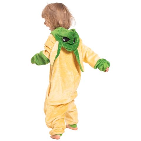 Pigiama Per Bambini Kigurumi Onesie Star Wars Yoda Giallo 105-115 Cm - Foto 7