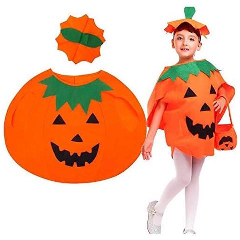 Chuangou Costume Di Halloween Zucca Per Bambini 100 - 150 Cm - Foto 4