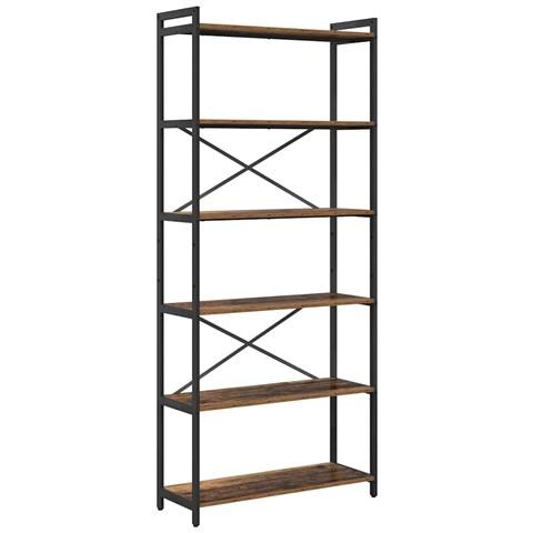 Libreria Legno vecchio 80 x 30 x 188 cm Legno multistrato - Foto 1