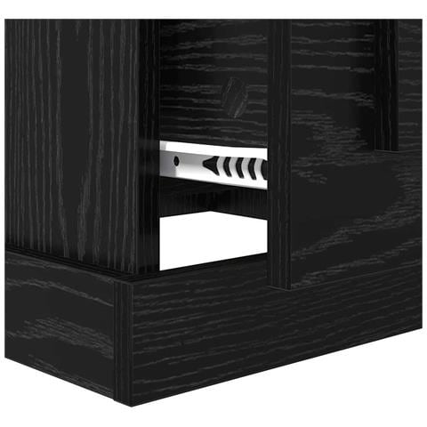 Tavolino da salotto with Drawer Rovere nero 50 x 50 x 35 cm - Foto 9