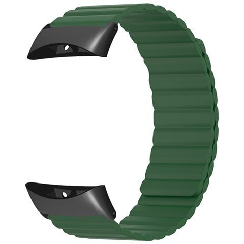 Cinturino Magnetico In Silicone Compatibile Con Garmin Forerunner 45/45s /swim 2 - Vari Colori Green - Foto 4